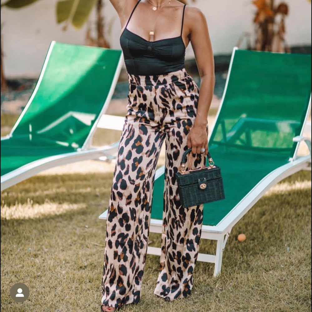 Leopard Trousers